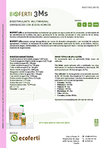 BIOFERTI 3Ms, ECOFERTI Biofertilizantes y bioplaguicidas