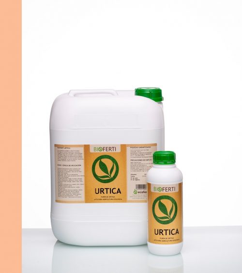 BIOFERTI URTICA es un producto ecológico a base de extracto de ortiga con función insecticida, acaricida y fungicida. Actúa sobre las plagas y enfermedades con amplio rango de actividad y acción completa.