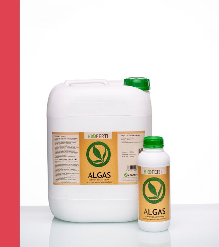 BIOFERTI ALGAS. un producto fabricado por ECOFERTI, BioFertilizantes y Plaguicidas Ecológicos
