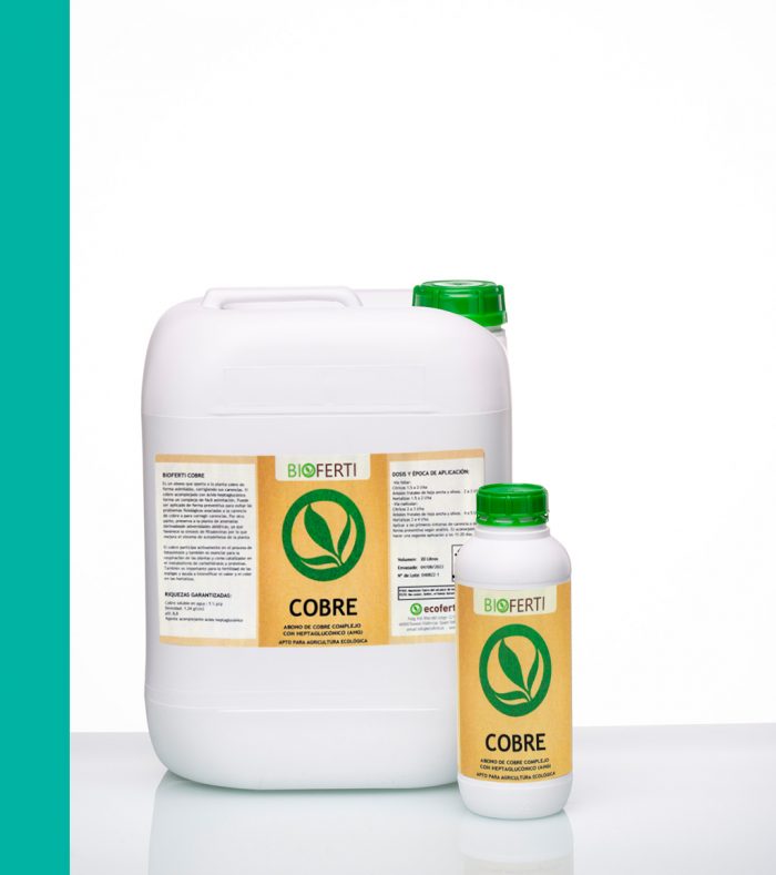 BIOFERTI COBRE. un producto fabricado por ECOFERTI, BioFertilizantes y Plaguicidas Ecológicos