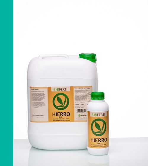 BIOFERTI HIERRO. un producto fabricado por ECOFERTI, BioFertilizantes y Plaguicidas Ecológicos