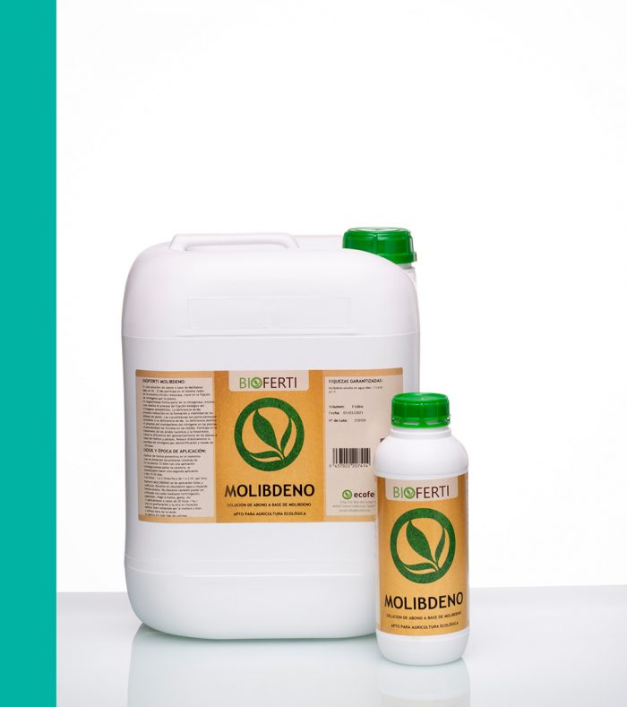 BIOFERTI MOLIBDENO. un producto fabricado por ECOFERTI, BioFertilizantes y Plaguicidas Ecológicos